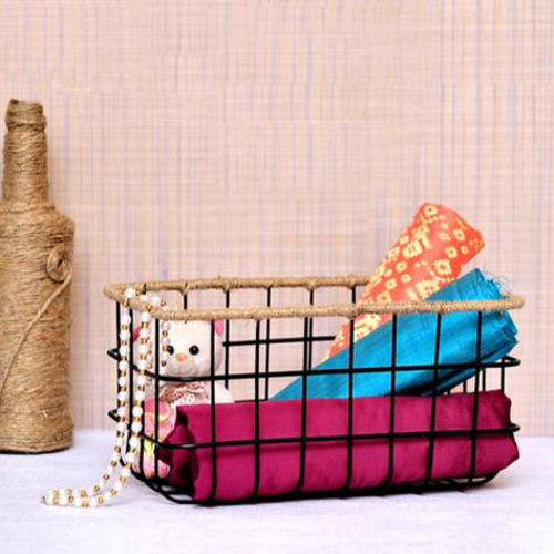 Multipurpose Jute Rap Basket