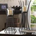Pillar Candle Holder set of 2