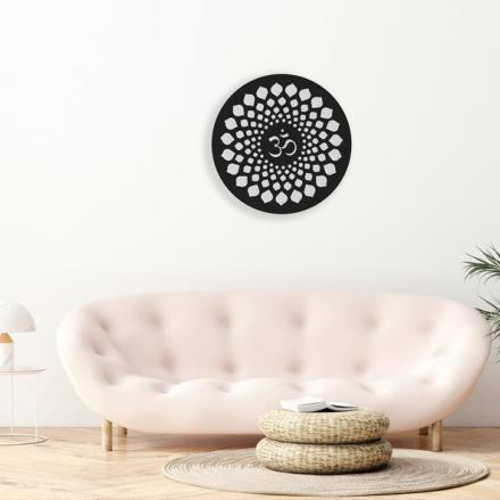 Aum Yantra Metal Wall Art