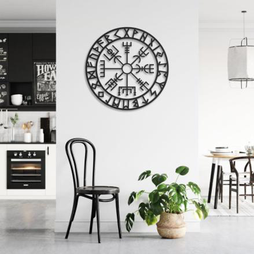 Vegvisir Metal Wall Art
