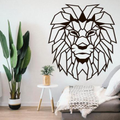 Lion Metal Art, Wild Wall Art