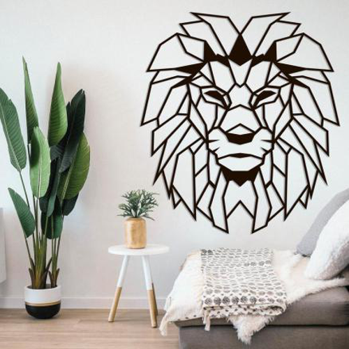 Lion Metal Art, Wild Wall Art