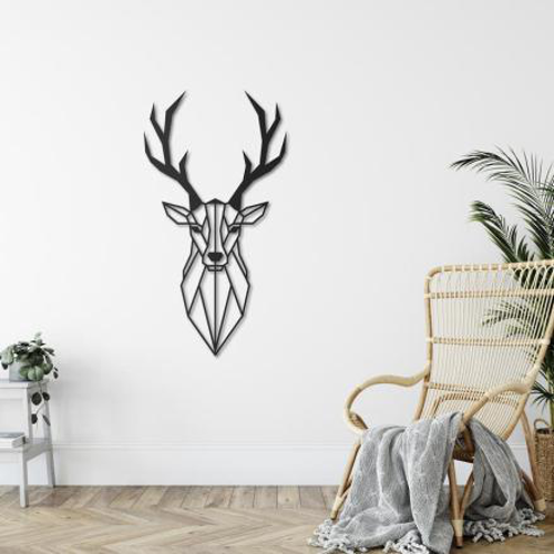 PolyDeer- Metal Wall Decoration
